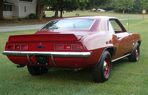 1969 Chevrolet Camaro Zl1 Coupe Re Creation Rear 34 43692