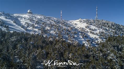 Troodos mountains Cyprus Olympus peak - Drone Photography