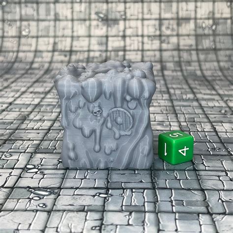 Gelatinous Cube Dungeons And Dragons Miniature Dandd Dnd 28mm Etsy