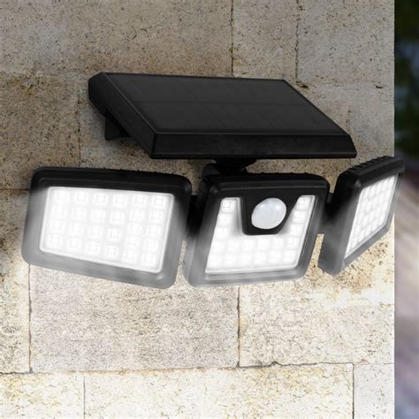 Projecteur Led Solaire Avec D Tecteur De Mouvement Id Market