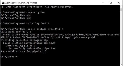 Pip Install On Windows Command Prompt