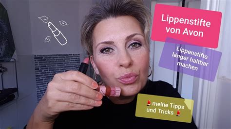 Lippenstifte von Avon Lippenstift länger haltbar YouTube