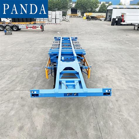 40FT Gooseneck Container Chassis For Sale Panda Mech