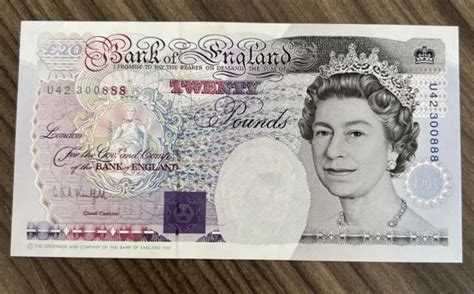 BANK OF ENGLAND Old £20 Pound Note , Kentfield U42 300888 £39.99 ...