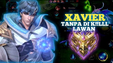 Hero Xavier Di Mid Lane Tanpa Di K Ll Lawan Youtube