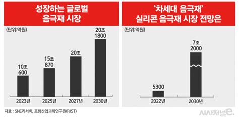 실리콘부터 리튬메탈까지···‘차세대 음극재 시장 선점 경쟁 본격화