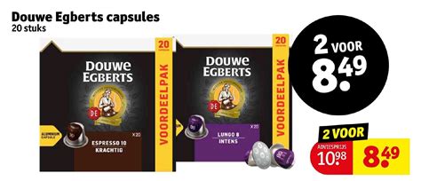 Douwe Egberts Capsules 20 Stuks Aanbieding Bij Kruidvat