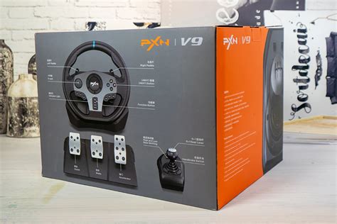 Pxn V9 V10 V12 V12lite V99 Racing Car Gaming Steering Wheel With Pedals