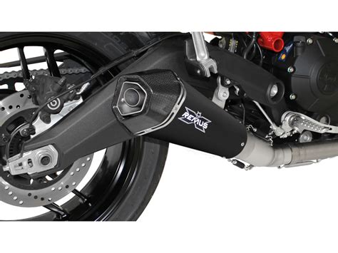 Remus Hypercone Stainless Steel Black Ec Approved Slip On For Ducati