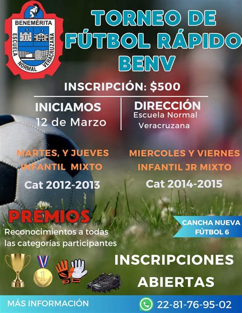 Invitación a los Cursos de Natación y Torneos de Futbol Rápido en la