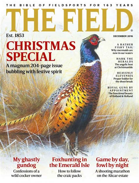 December Issue The Field