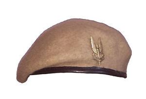 Reproduction SAS Special Air Service Sand Beret + Metal Cap Badge - All ...