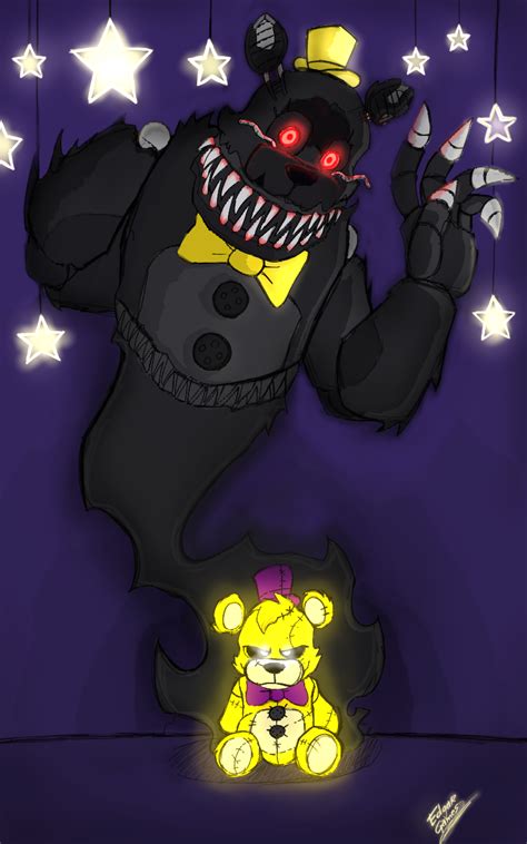 My Other Self FredBear The Plushie FNAF4 By Edgar Games On DeviantArt