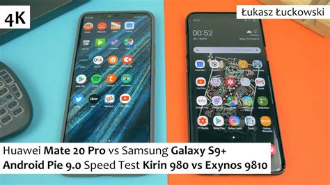 Huawei Mate 20 Pro Vs Samsung Galaxy S9 Android Pie 9 0 Speed Test