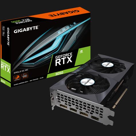 Graphic Cards Vga Gigabyte Geforce Rtx 3050 Eagle Oc 8gb Gddr6