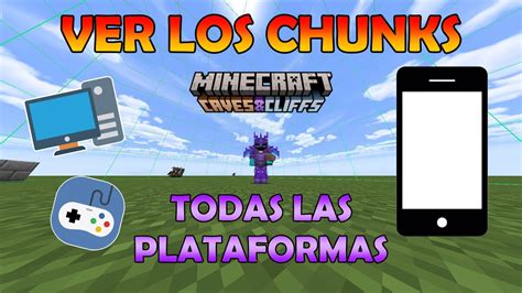 Como VER CHUNKS En MINECRAFT BEDROCK PE PS4 XBOX SWITCH PC