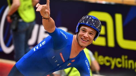 Ciclismo Su Pista Europei Milan Torna D Oro