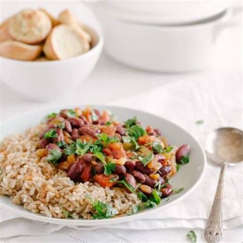 Vegetarian Red Beans And Rice A Couple Cooks