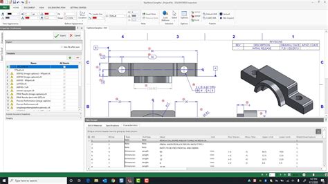 Solidworks Inspection Creating Custom First Article Inspection Excel