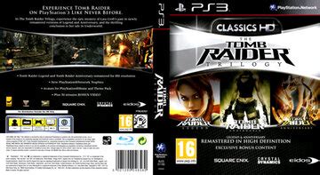 Tomb Raider Trilogy PS3 The Cover Project