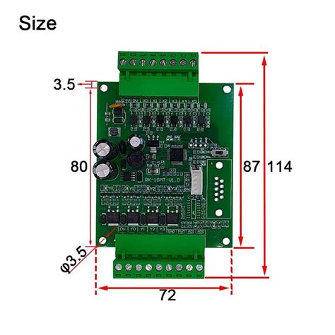 1 Pc FX2N 10MT 10MR PLC Industrial Control Board Programmable Logical