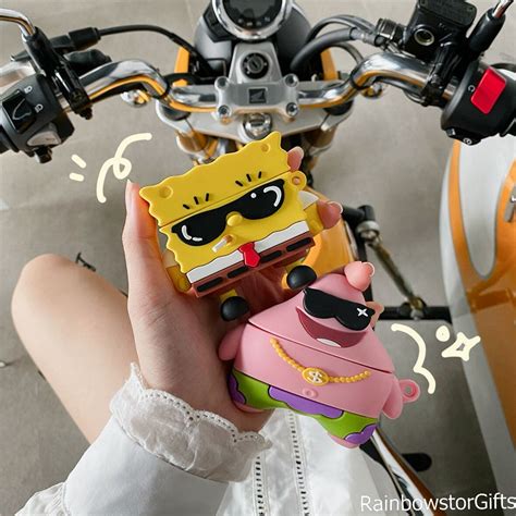 Spongebob Patrick Star Airpods Case Spongebob Theme Airpod Etsy