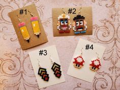 115 Geeky Fun Movie Game Inspired Earrings Keychains Etsy