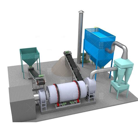 Rotary Drum Dryer For Clay Sand Coal Slime Sludge Sawdust Fly Ash