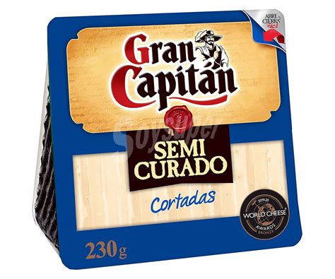 Gran Capit N Queso De Mezcla Semicurado Gran Capit N Cu A Cortada G