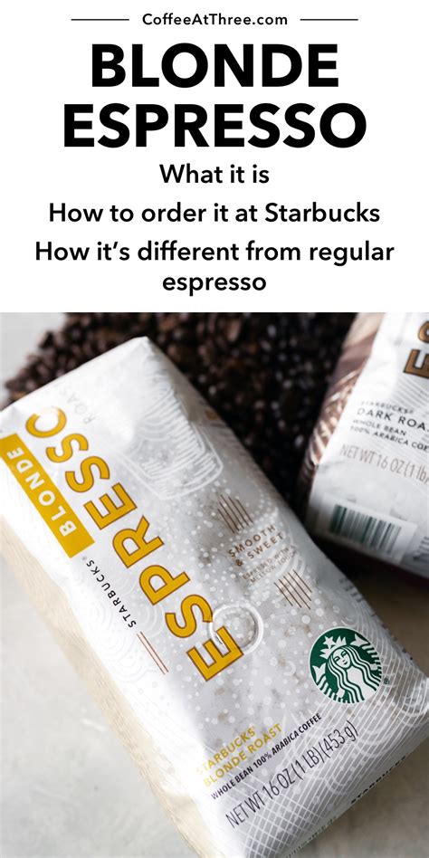 Blonde Espresso: Overview, Steps to Make It, and How to Order It at Starbucks - Coffee at Three