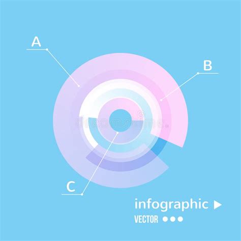 Calibre Infographic De Cercle Avec 3 Options Concept D Affaires