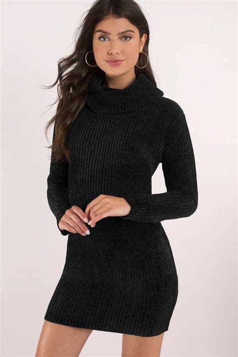 How To Dress Up A Turtleneck Sweater Black Turtleneck Sweater Dress