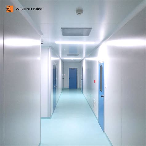 EPS PU Rock Wool Honeycomb Sandwich Panel Modular Cleanroom For Wall