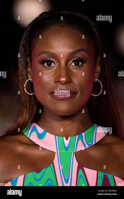 Issa Rae Poses For Photographers At The Photo Call For The Film Barbie