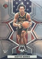 Scottie Barnes 2021 Mosaic 257 National Pride Price Guide Sports