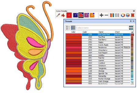 Thread Colors & Charts