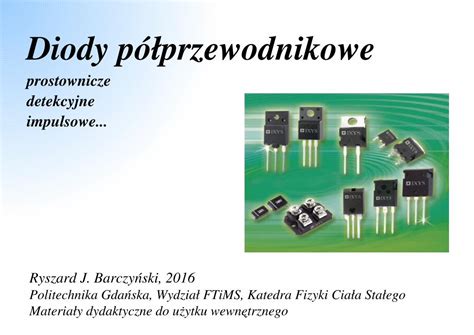 PDF Diody półprzewodnikowe mif pg gda pl Diody półprzewodnikowe