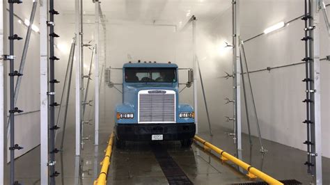 Hydro Chem Systems Automated Drive Thru Truck Wash YouTube