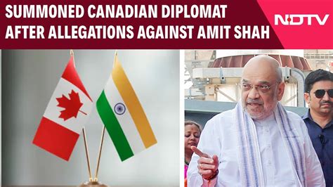 Canada India Tension Canadian Diplomat Summoned After Allegations