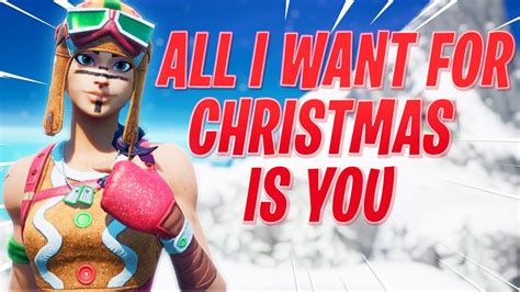 Fortnite Montage All I Want For Christmas Is You Mariah Carey