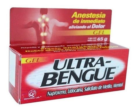 Gel Ultra Bengue Dolor De Espalda Articulaciones Torceduras 1 490