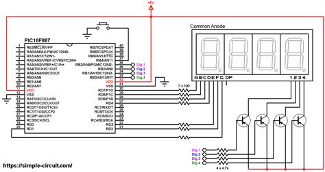 Interfacing Pic Microcontroller With Segment Display Mikroc Projects