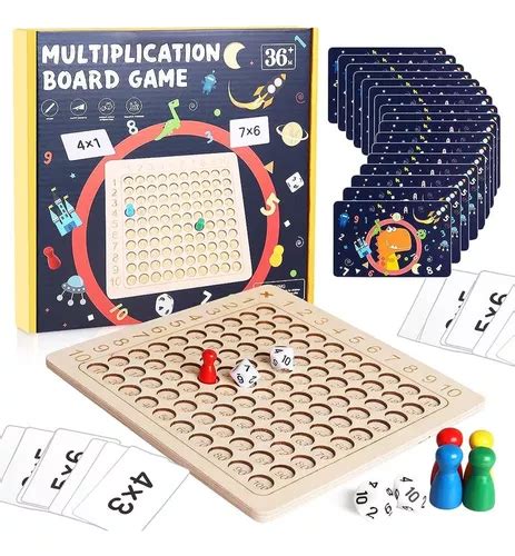 Brinquedo Matem Tico Montessori Para Tabuleiro De Multiplica