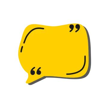 Bubble Text Yellow, Bubble Text, Text Box, Yellow PNG Transparent ...