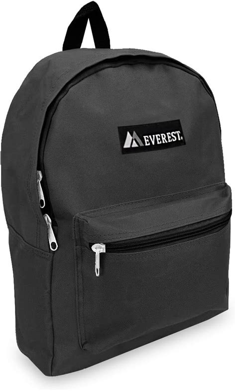 Everest Luggage Basic Backpack Charcoal Medium Kids