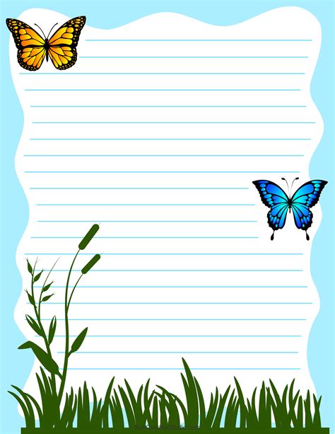 Letter Writing Template Printable - Infoupdate.org