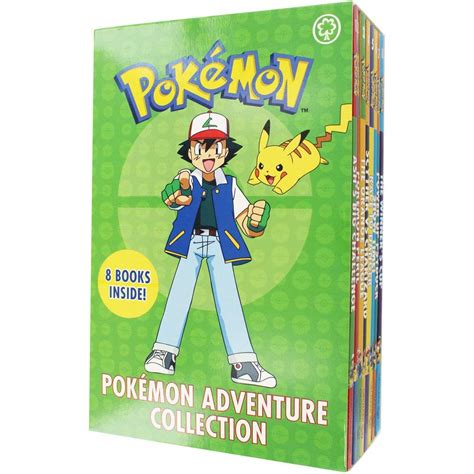 The Official Pokemon Adventure Collection 8 Books Box Set Ashs Big Challenge Pokémon Peril