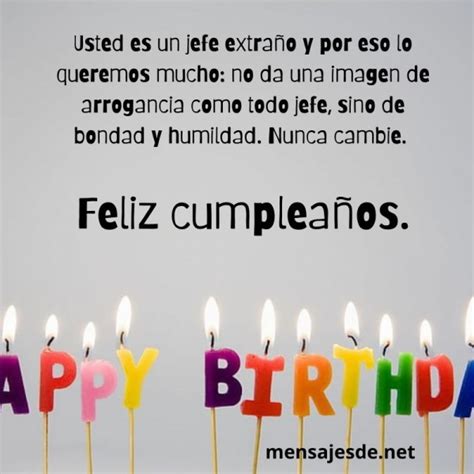 Introducir 67 imagen frases bonitas de cumpleaños para mi jefe