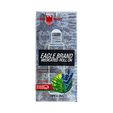 Eagle Brand Medicated Roll On Lavender Flavor Ml Tak Shing Hong