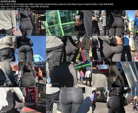 CandidCreeps 695 Yoga Pants Candid Hd Sexy Latina Ass Culo St